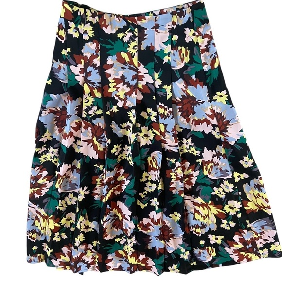 & Other Stories Dresses & Skirts - & Other Stories Pleated Floral Midi Dress Sz 4